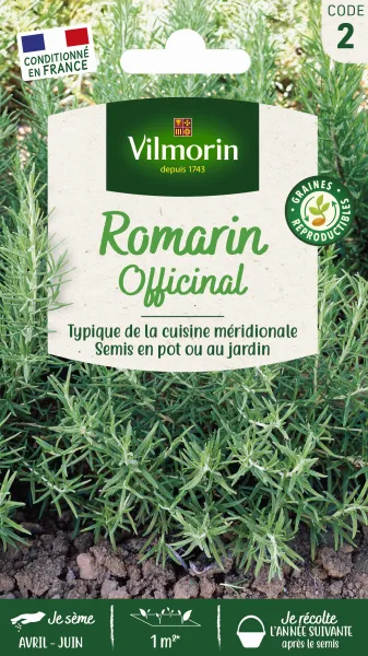 Aromatiques - Romarin Officinal - PACKAGING_RECTO