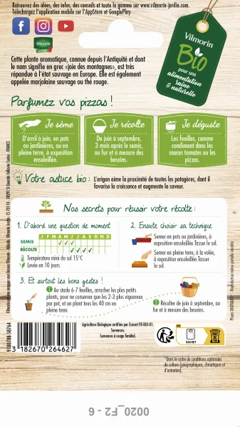 Aromatiques - Origan Paula - BIO - MEDIA_PACKAGING_VERSO
