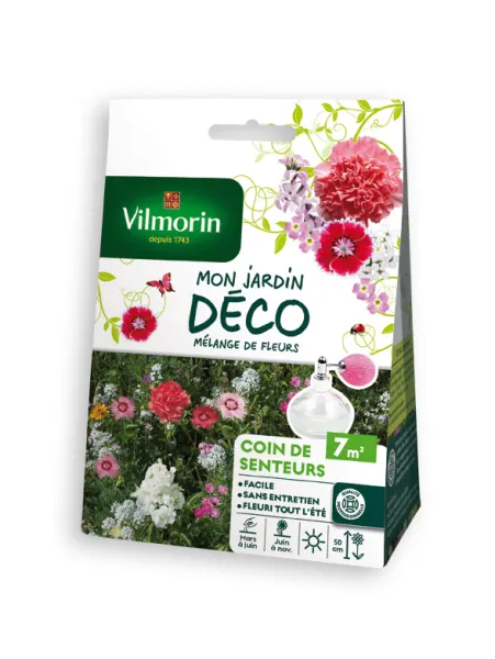 Mélanges de fleurs - Coin Senteur - 7 m² - Mélange de fleurs - face recto