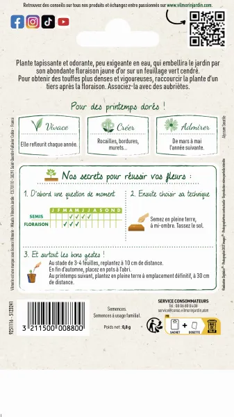 Fleurs - Alysse Corbeille d'Or - MEDIA_PACKAGING_VERSO