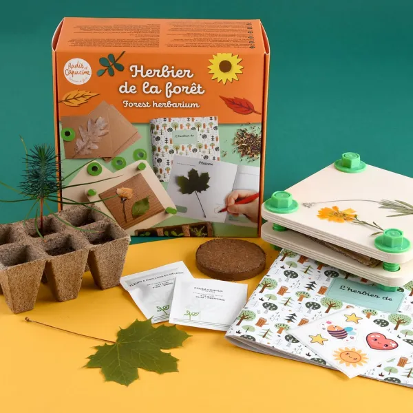 Radis et Capucine - Kit créatif enfant - Herbier - MEDIA_EN_SITUATION_1