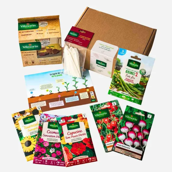 Kit de jardinage - Coffret des petits jardiniers - MEDIA_3D