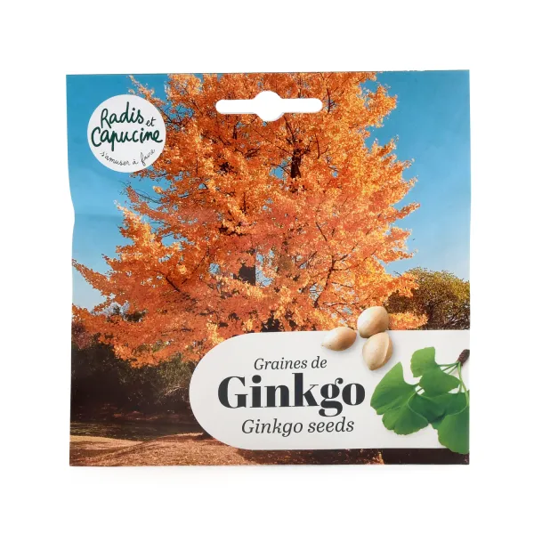 Radis et Capucine - Ginkgo Biloba à semer - face recto
