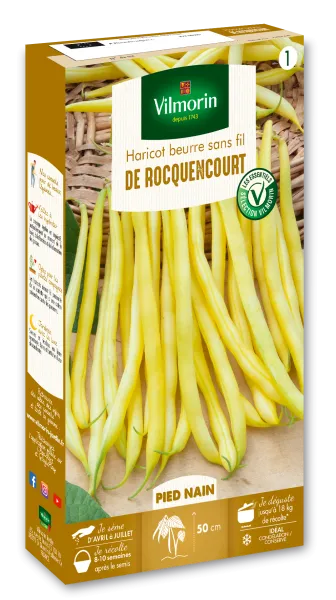 Légumes Secs - Haricot Nain Beurre de Rocquencourt - PACKAGING_3D_RECTO