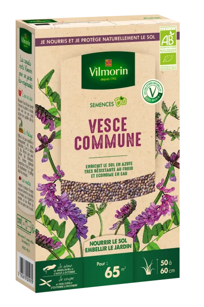 Engrais verts - Engrais vert Vesce - BIO - Grand Modèle - face recto