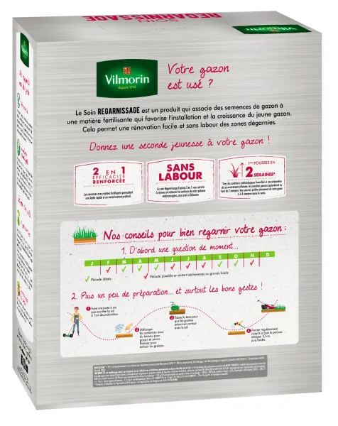 Soin regarnissage - Soin Regarnissage Universel 2 en 1 - 3 kg - PACKAGING_3D_VERSO