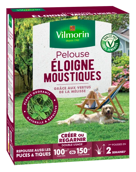 Eloigne moustiques - Pelouse Éloigne Moustiques - 2.5 kg - face recto