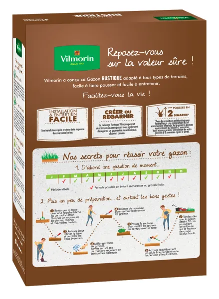 Tropical - Pelouse Tropicale - Cynodon Dactylon - 500 g + Gazon Rustique - 250 g - MEDIA_EN_SITUATION_2