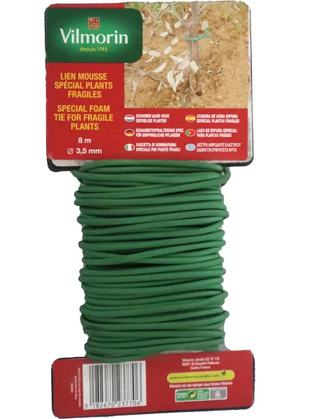 Matériel de jardinage - Lien Mousse Jeunes Pousses Fragiles - 3.5 mm - PACKAGING_3D_RECTO