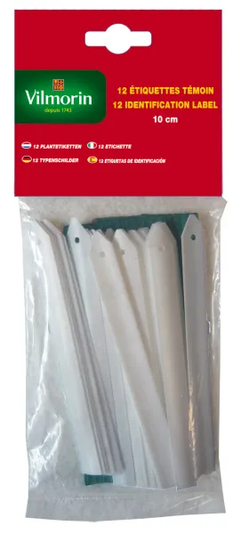 Accessoires pour semer - Étiquette Témoin - 10 cm (x12) - PACKAGING_3D_RECTO