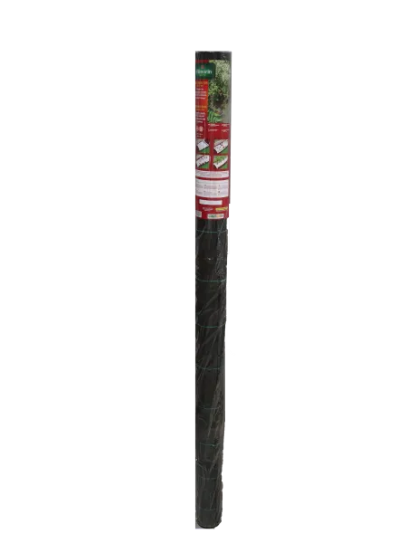Aménagement des allées, massifs et haies - Toile de Paillage Tissée - Vert - 1,6 m x 20 m - face recto