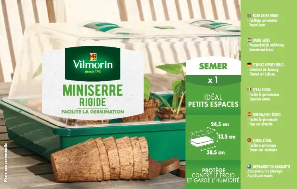 Accessoires pour semer - Serre Rigide - PACKAGING_RECTO