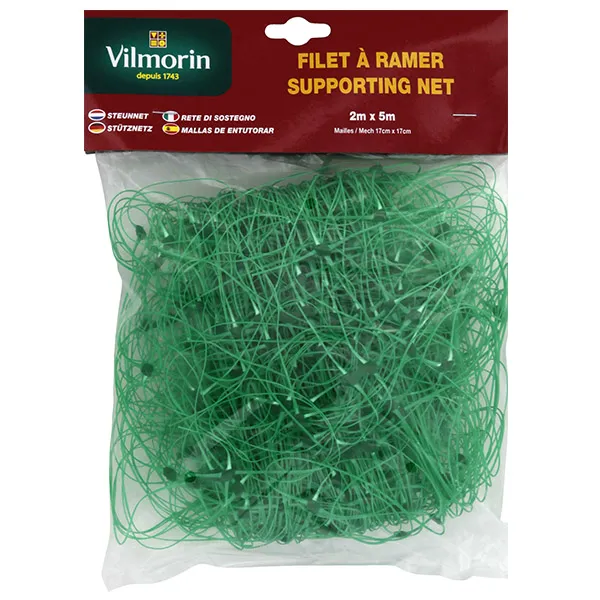 Croissance et protection des végétaux - Filet à Ramer - 2 m x 5 m - PACKAGING_3D_RECTO