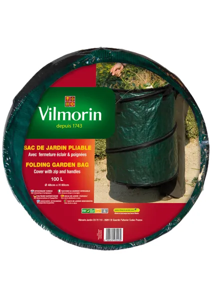 Matériel de jardinage - Sac de Jardin Pliable - 100 L - PACKAGING_3D_RECTO