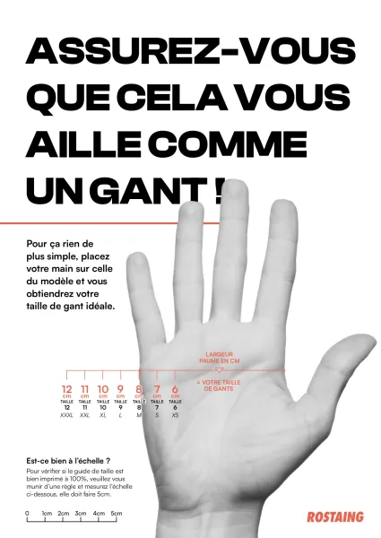 Gants - Rostaing - Gants de jardinage marron - M (Taille 8) - image