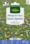 Mélanges de fleurs - Gazon Japonais - 10 m² - Mélange de fleurs - face recto