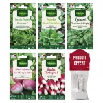 Kit de jardinage - Kit semis d'automne + 12 étiquettes de marquage offertes - face recto