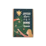 Bombes à graines - Blossombs - Coffret Cadeau Mini - Joyeux Noël & Bonne Année - 4 bombes à graines - BIO - face recto