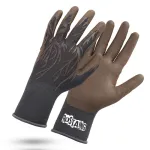 Gants - Rostaing - Gants de jardinage marron - M (Taille 8) - face recto