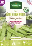 Légumes Secs - Pois Mangetout Géant à Fleur Violette - 10 m - PACKAGING_RECTO