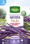 Légumes Secs - Haricot Grimpant Violet Mélissa - 5 m - face recto