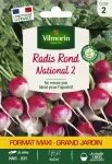 Potagères - Radis National 2 - Grand Modèle - face recto