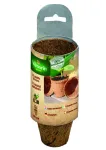 Accessoires pour semer - Godet Coco Rond - 6 cm (x12) - PACKAGING_3D_RECTO