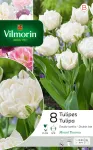 Bulbes à fleurs à planter à l'automne - Tulipe Mount Tacoma (x8) - PACKAGING_RECTO