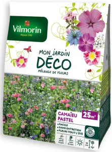 Camaïeu Pastel - 25 m² - Mélange de fleurs