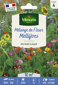 Mélange Mellifère - 10 m² - Mélange de fleurs