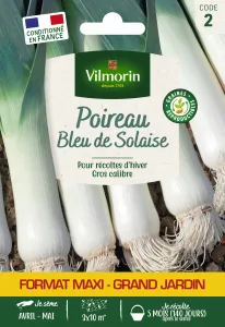 Poireau Bleu de Solaise - Grand Modèle