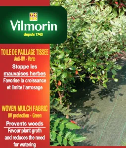 Toile de Paillage Tissée - PP - Qualité Standard - Verte - 2,1x100