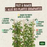 Croissance et protection des végétaux - Filet à Ramer - Jute - 2 m x 5 m - image